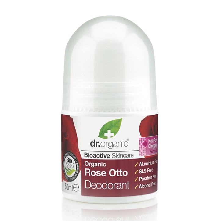 Dr Organic Rose Otto Deodorant 50ml